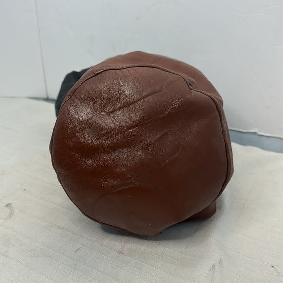 Fausto Santini Schott Made in Italy leather sac bag - Picture 6 of 11